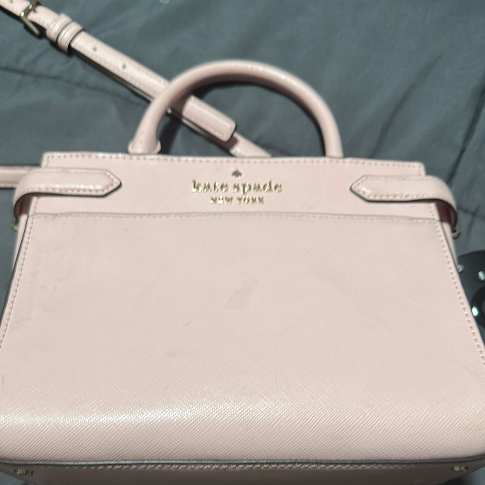 Kate Spade Pink Satchel Structured Design